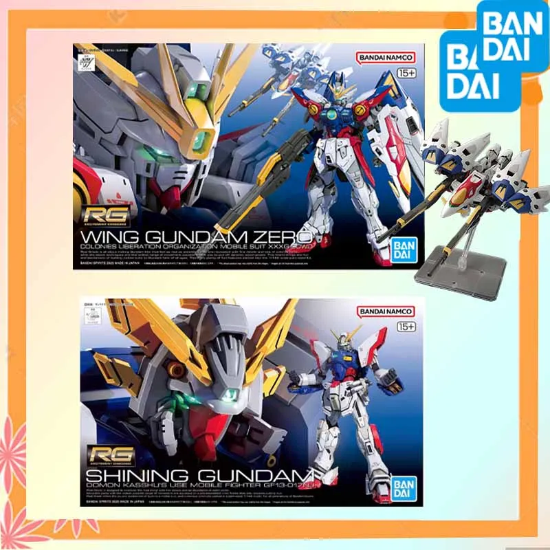 Bandai Original GUNDAM RG Series SHINING GUNDAM WING GUNDAM