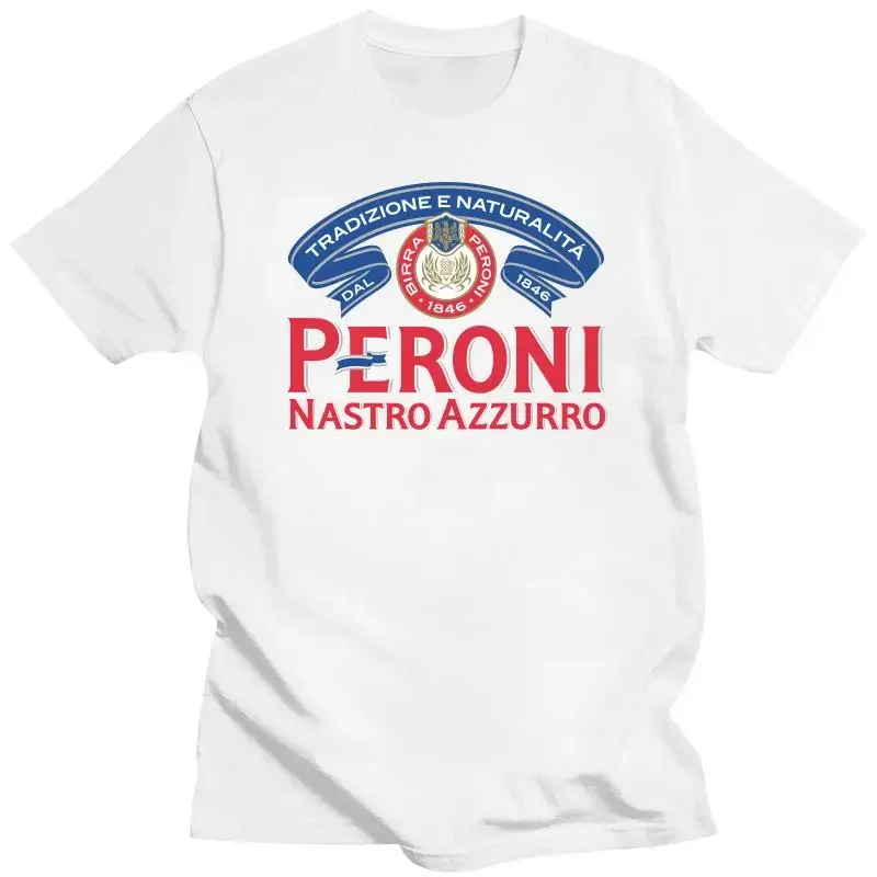 Футболка унисекс с логотипом «Peroni Nastro Azzurro»