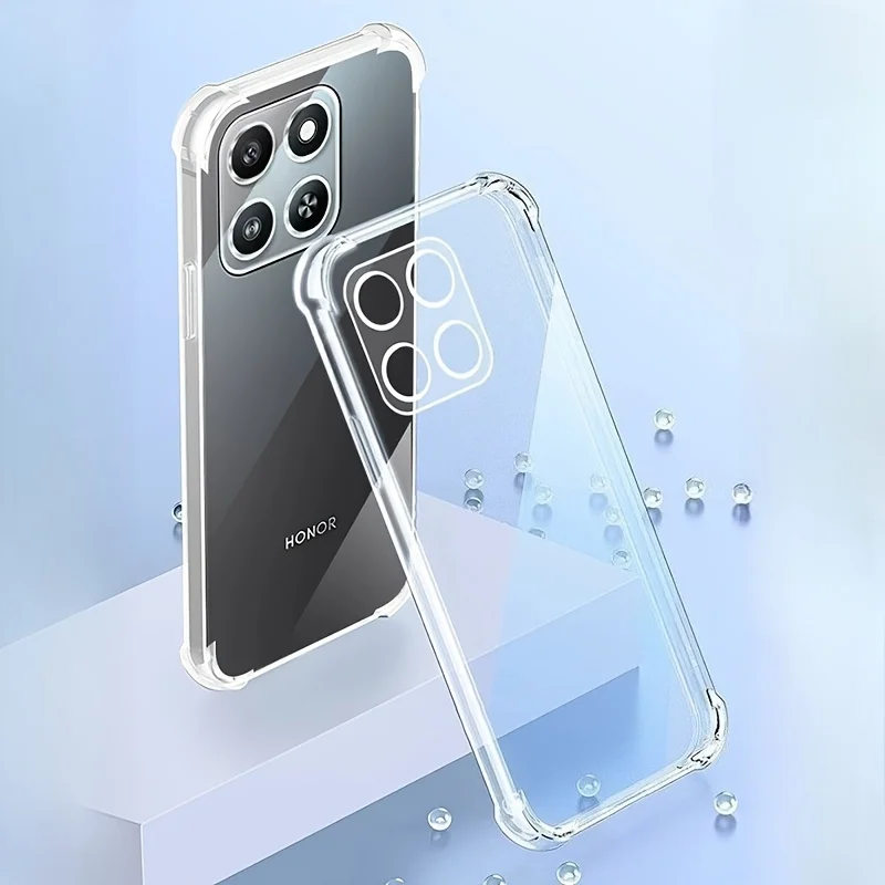 Transparent Silicone Phone Case - Clear Back Cover
