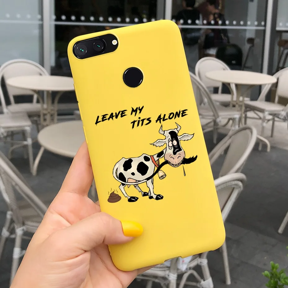 Lovely Print Soft Silicone Phone Case - Stylish Protective Back Cover with Bumper