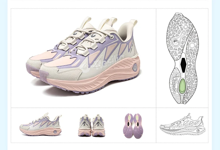 ONEMIX Trail running shoes - Non-slip technology
