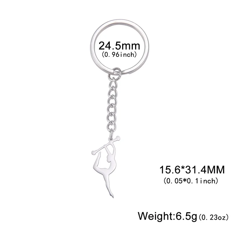 Synchronisierte Gymnastik-Schlüsselanhänger für Damen, Schlüsselanhänger für Autoschlüssel, Schultasche, Anhänger, Paar, Schlüsselanhänger, Schmuck, 2023, Trend – Detail 15
