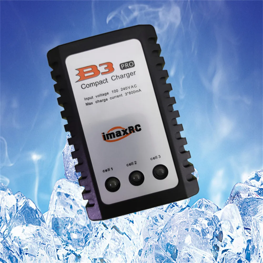 IMAX B3 Pro 컴팩트 밸런스 충전기 2S 3S 7.4V 11.1V 리튬 배터리 Airsoft Gun 배터리 고품질 장수명 어댑터
