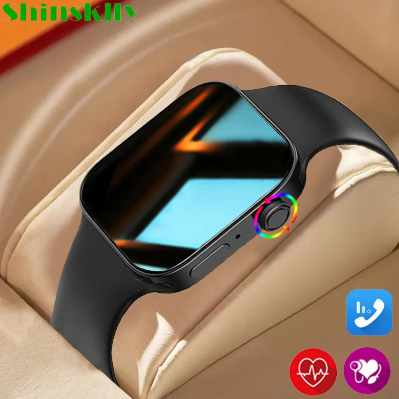 2022 Smart Watch Series 7 IWO Smartwatch Men Women 44mm BT Call Sports Fitness Tracker Clock For Apple Xiaomi Huawei PK X8 Max