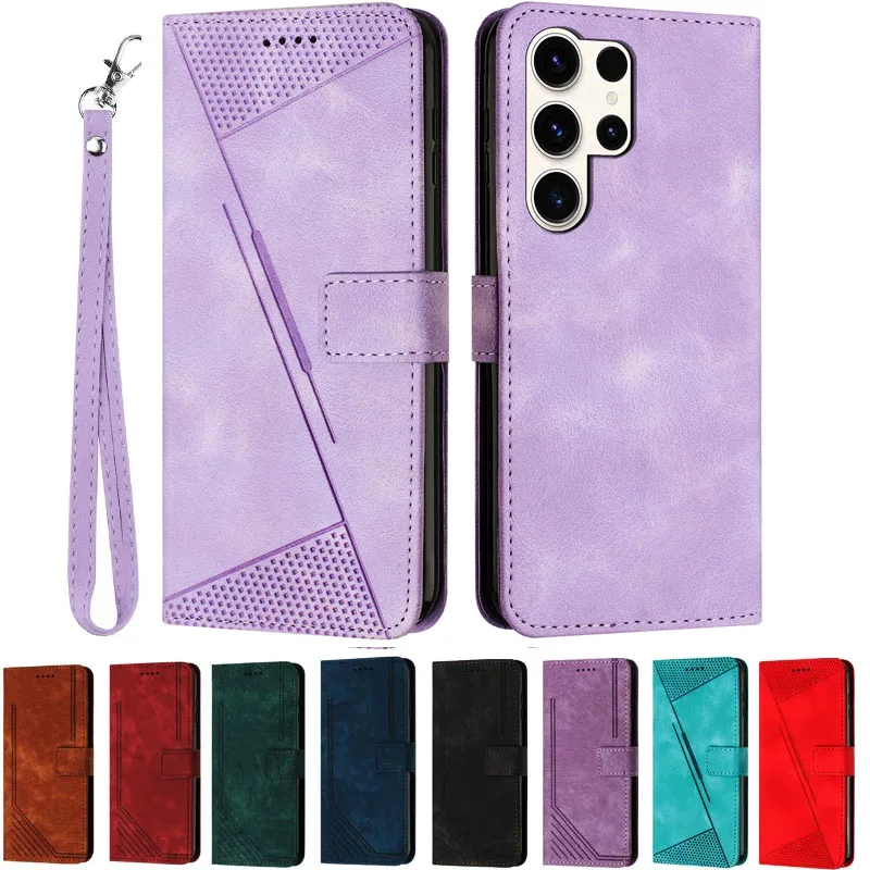 S24 Ultra Case On Per Coque Samsung Galaxy S 24 Cover Flip Wallet Custodia In Pelle Na Per Fundas Samsung S24 Ultra Plus Custodie Per Telefoni