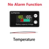 6133A LCD Battery Capacity Indicator Temperature Alarm DC 8V-100V Lead Acid Lithium LiFePO4 Voltmeter Voltage Gauge Lowe Version 2