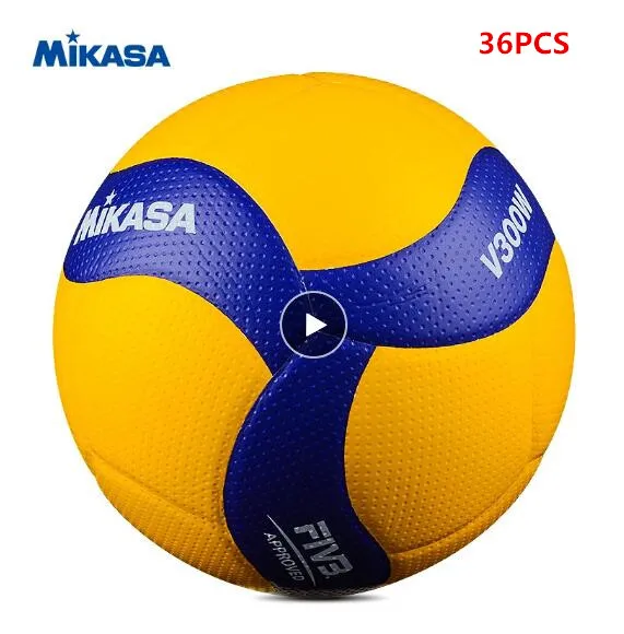 

36pcs Original Mikasa Volleyball V300W FIVB Official Game Ball FIVB Approved for Competition Adult Ball Volleyball