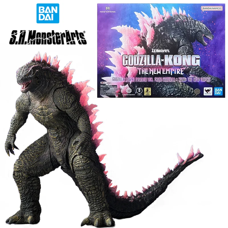 Bandai S.H.Monsterarts Godzilla 2024 Evoluiu Ver. De Godzilla x