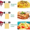 Slicer/Shredder Pasta Maker Set for Kitchenaid Stand Mixer,Fresh Prep Cheese Grater Food Slicers Attachment for Mixer 5 Blades 6