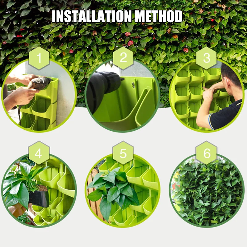 Self Watering Flowerpot Plastic Stackable Vertical Flower Plant Pot Strawberry Seedling Holder Vegetable Planters Garden Decor