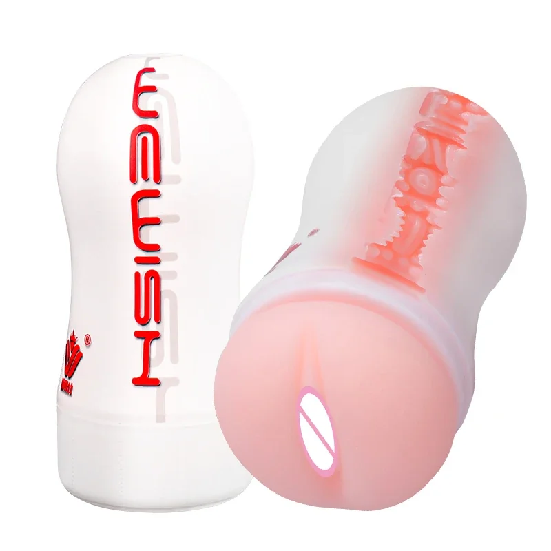 צעצועי מין לגברים פוקט פוסי וגינה אמיתית מסטורבטור זכרי מוצץ כוס סיליקון מלאכותי פה אנאלי למבוגרים 18+