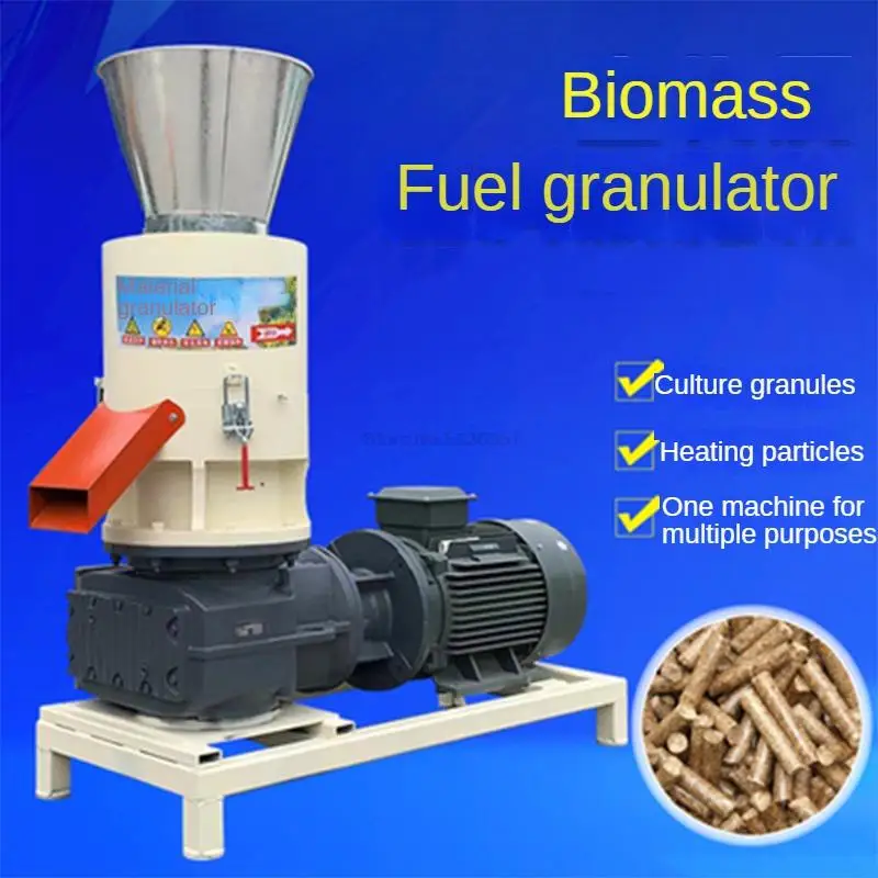 

Large Biomass Granulator Rice Husk Straw Sawdust Small Compressed Fuel Production Granulator