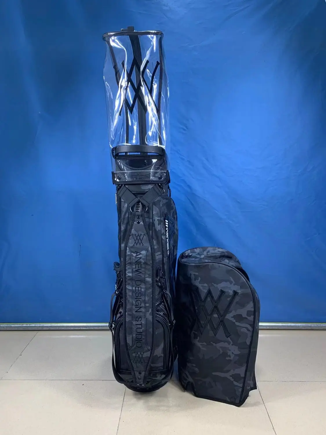 Golf Bracket Caddy Bag Men's and Women's Nylon Fabric Durable Ball Waterproof