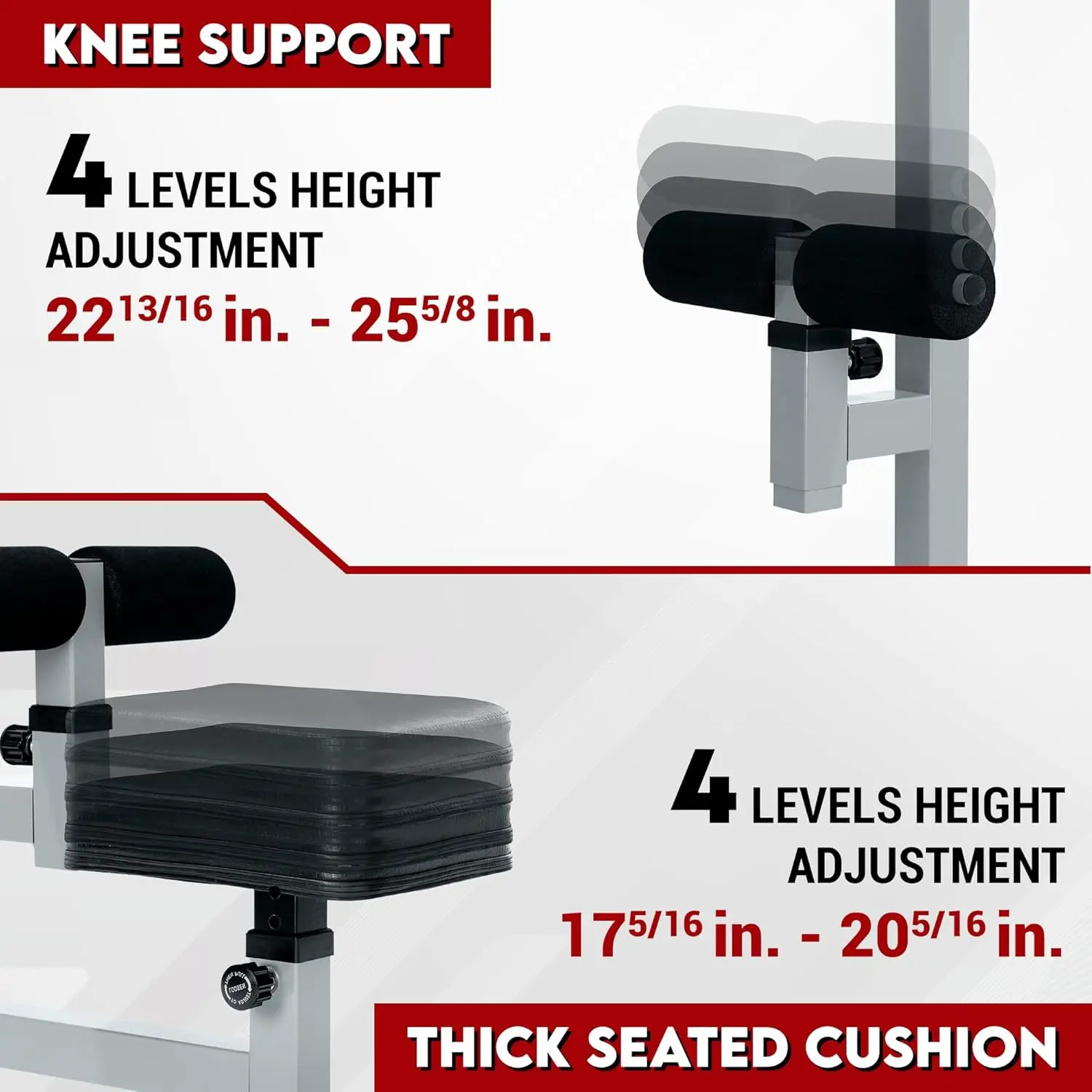 LAT Row Cable Machine, LAT Tower with Additional Pulley Cable, High & Low Pulley Stations