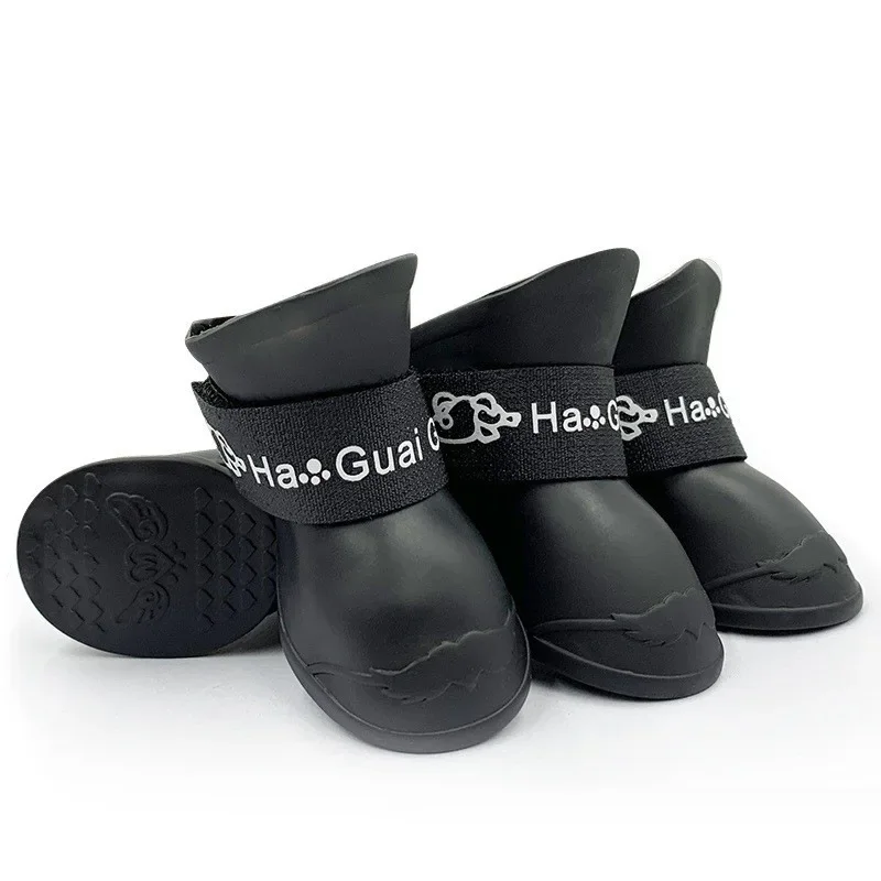 Dog Shoes 1set Silicone Anti-scratch for Grooming Bath Washing Claw Paw Cover Protector Silicone Pet Grooming Tools