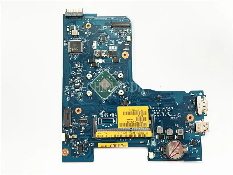 

CN-0C0T46 0C0T46 C0T46 материнская плата для ноутбука DELL 15 5551 5451 материнская плата с SR1YJ N2840 CPU 100% протестирована
