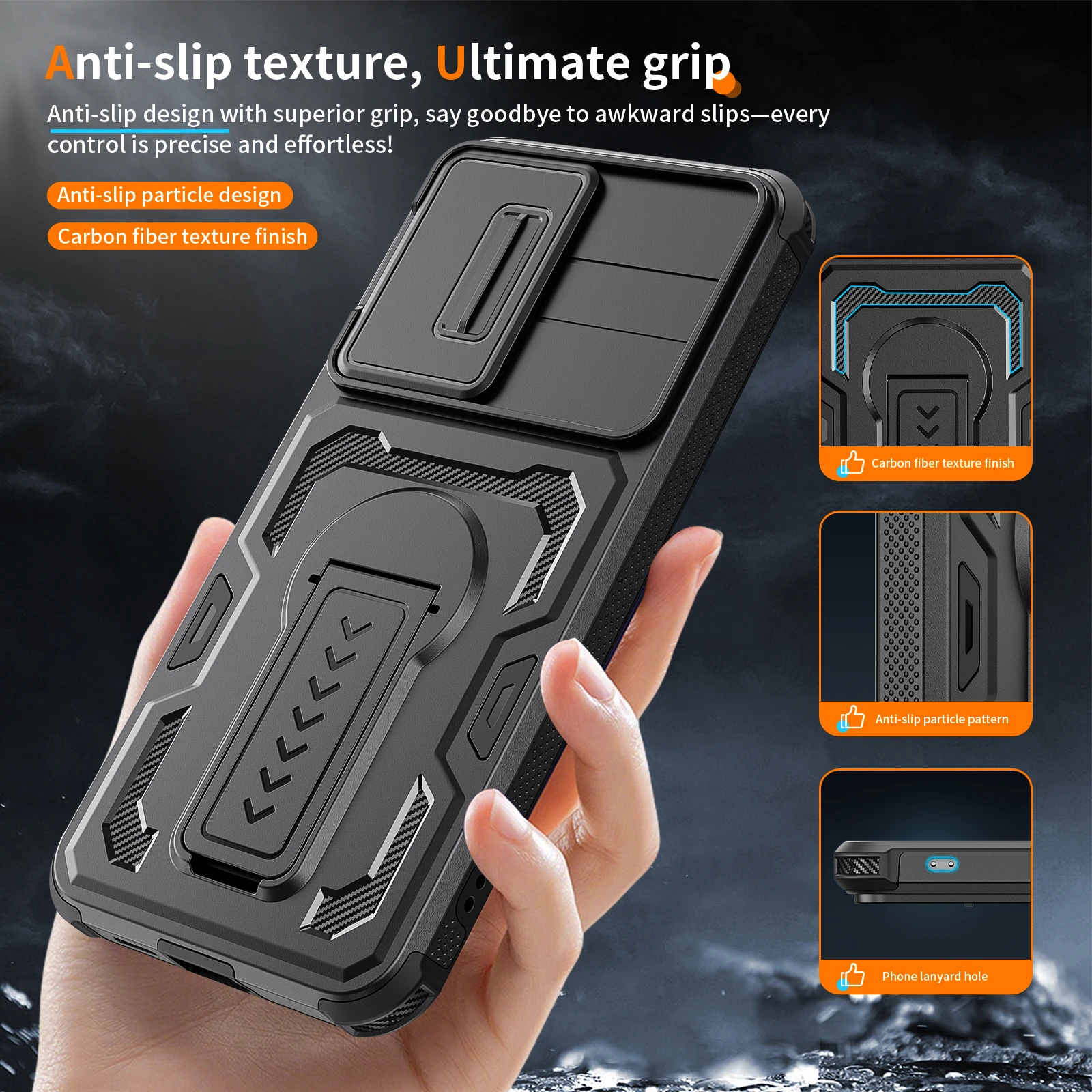 Enhanced Shockproof Fashion Case with Ultra Protection - Stylish and Durable Cover