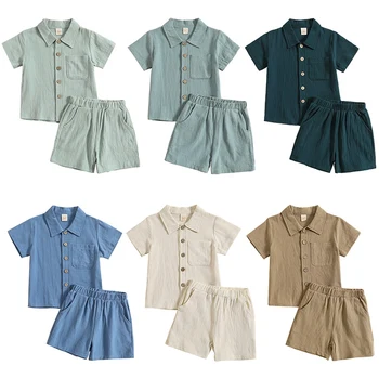 Baby Boy Summer Outfit Set 1