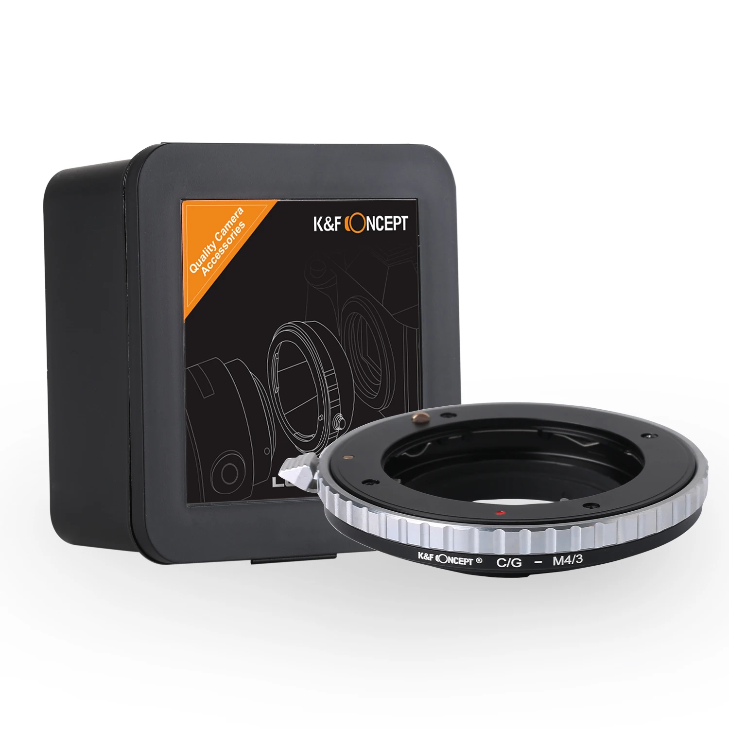 

K&F Concept Lens Adapter for C/G mount lens to Micro 4/3 MFT BMPCC OM-D G3 GH2 GH4 E-M5 E-M10