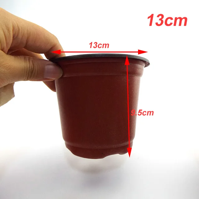 20 db Kerti Ültetvényes Óvodai Növény Termesztett Edények Csésze Virág Műanyag Edény Kertészeti Szerszámok Otthoni Tálca Doboz Nagykereskedelem - Image 3