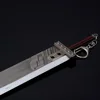22cm Buster Sword Keychain Fantasy Game Weapon Cloud Strife Game Metal Sword Weapon Model Ornament Decoration Collections Gifts 4