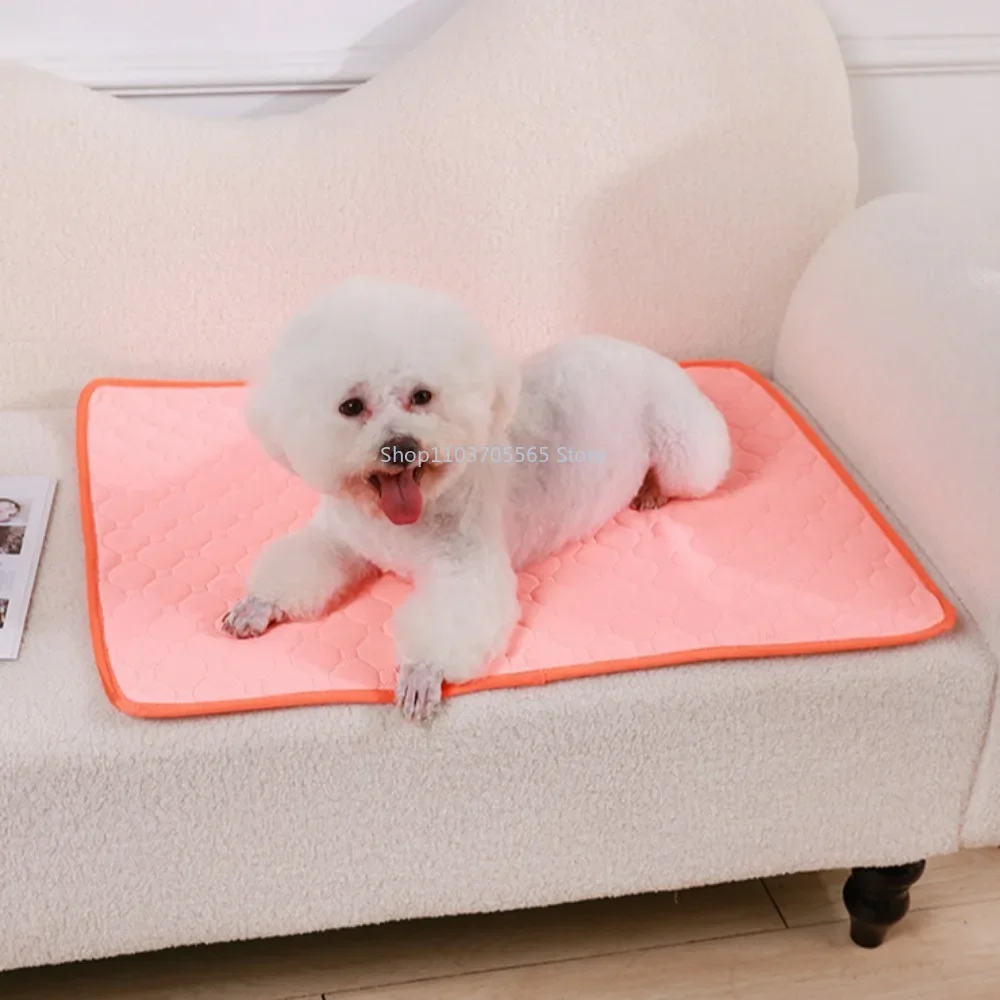 Reusable Dog Pee Pad Absorbent Diaper Washable Puppy Training Pad Pet Bed Urine Mat Pet Car Seat Cover Supplies pet bed pet blanket pet bed mat dog pee pad dog training pad