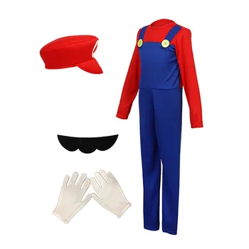 Kids Plumber Costume Set 1