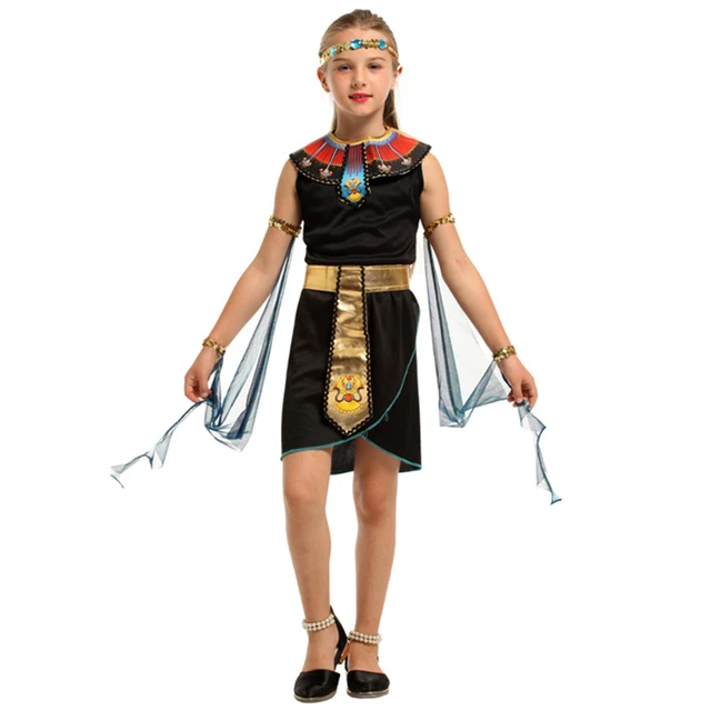 Enchanting Cleopatra Girl's Costume - Large
