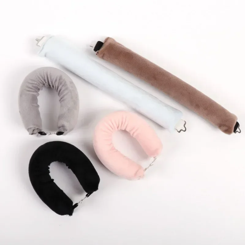 Hair Curling Tools Heatless Curling Rod Headband Lazy Hair Curlers No Heat Hair Rollers Curls Sleeping Soft Flexi Rods with Hook Styling Tools