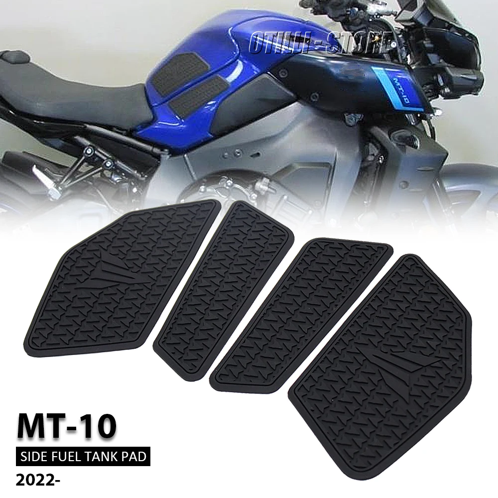 Motorcycle Parts Tank Traction Pad Anti Slip Sticker Tank pads Gas Knee Grip Protector Tank Pad For Yamaha MT10 MT-10 MT 10 2022 kufan screen protector for photon mono x x2 photon m3 plus 4k 6k lcd fep film 6 23 8 9 9 1 9 25 inch 3d resin printer parts