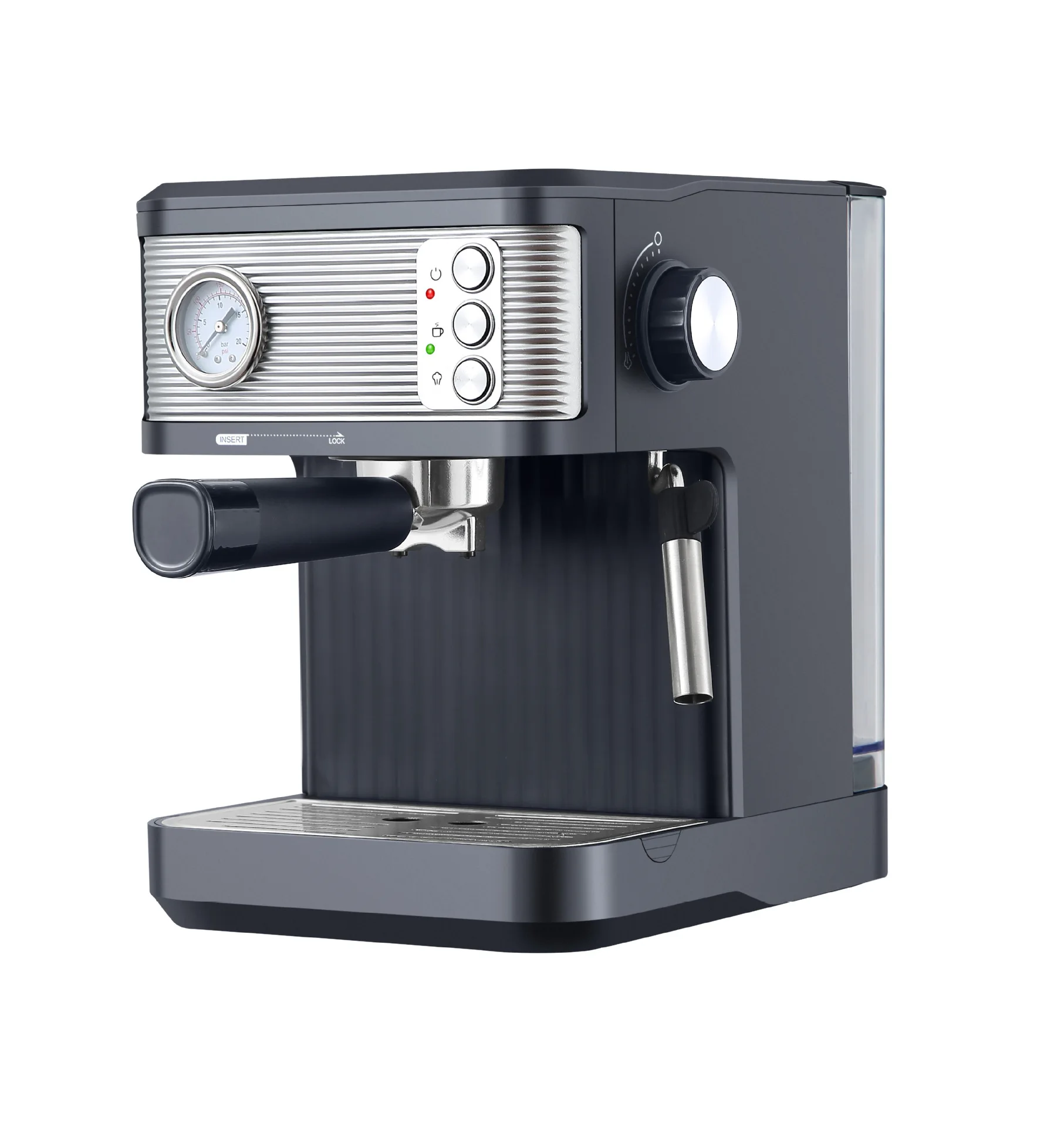 Espresso machine Small home full semi-automatic all-in-one machine steam milk foam cappuccino 2