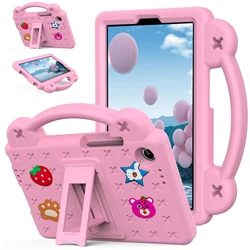 Cartoon EVA+PC Anti - Slip Kickstand Shockproof Tablet Case for Tab One 8.7 inch (Pink - 2)