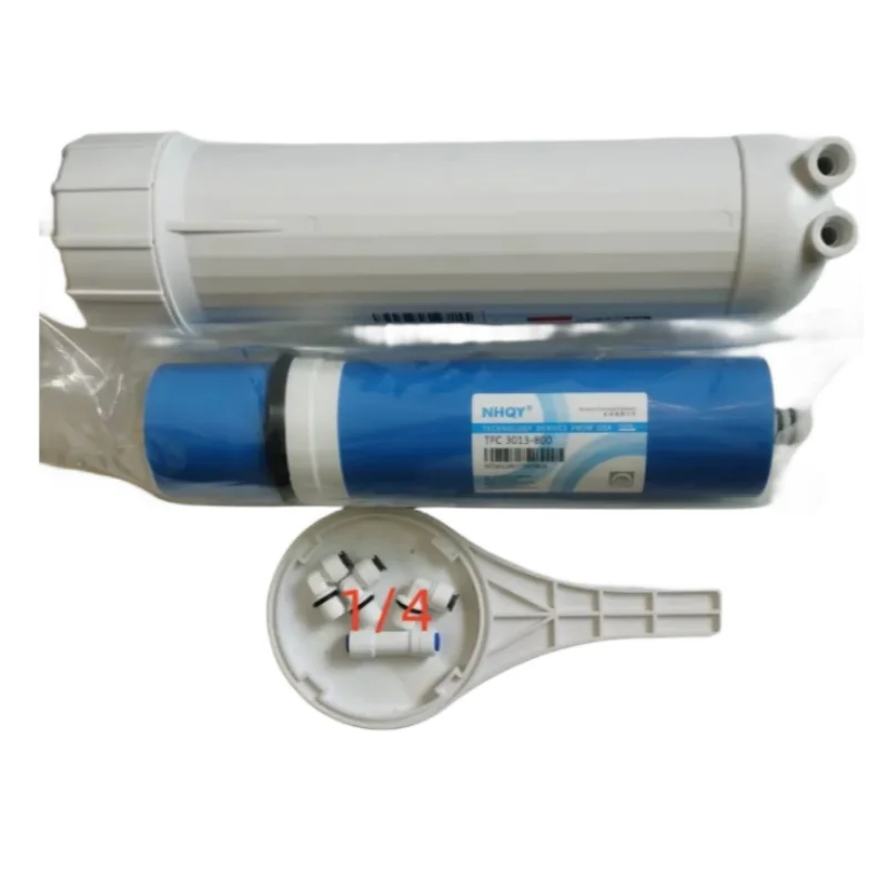 3013-800 GPD RO membrane reverse osmosis water filter + NSF housing 1/4 connection kitchen water purifier parts water filter reverse osmosis membrane filter housing