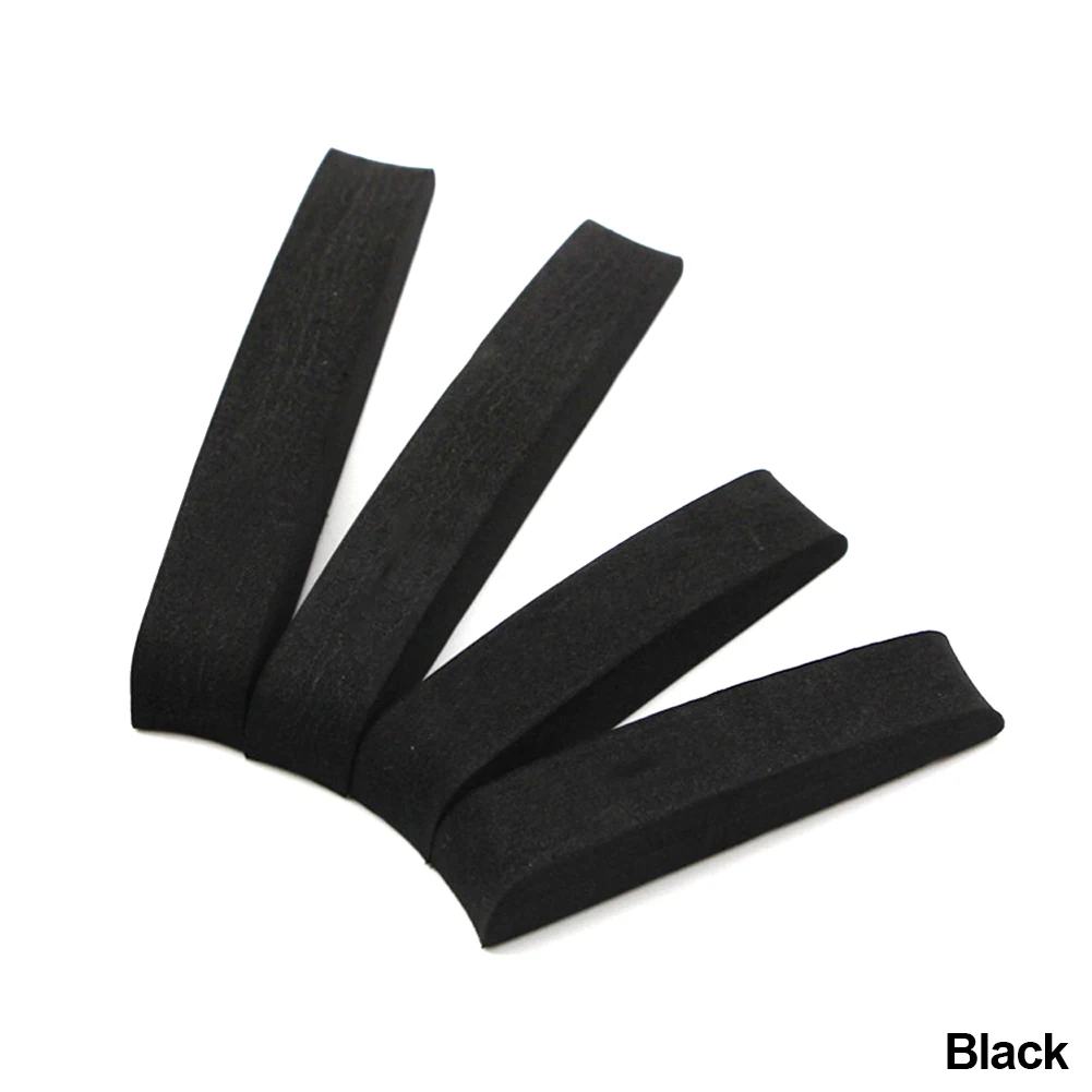 Car Door Protector Guard Strips - Scratch-Resistant Rubber Bumper Stickers for Auto Door Edge Protection and Decoration (4-Pack)