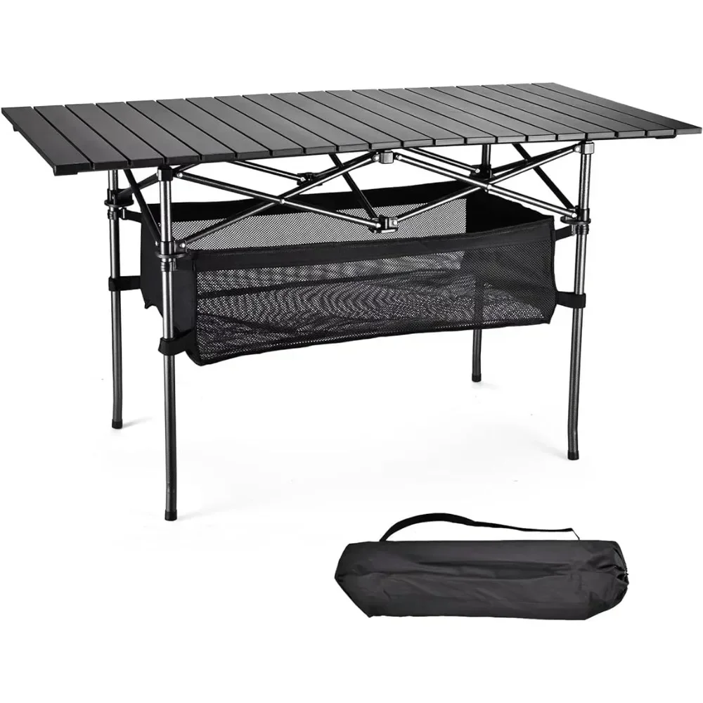 

OEING WEIDIORME Camping Table - Quick Setup in 1-5 Minutes, Suitable for Camping, Beach, Picnics, and More(Camping Table-L)