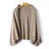 Cashmere Cape Draped Over Women's   Knitted Warm Jacke New Dual-purpose Scarf for Autumn and Winter 1
