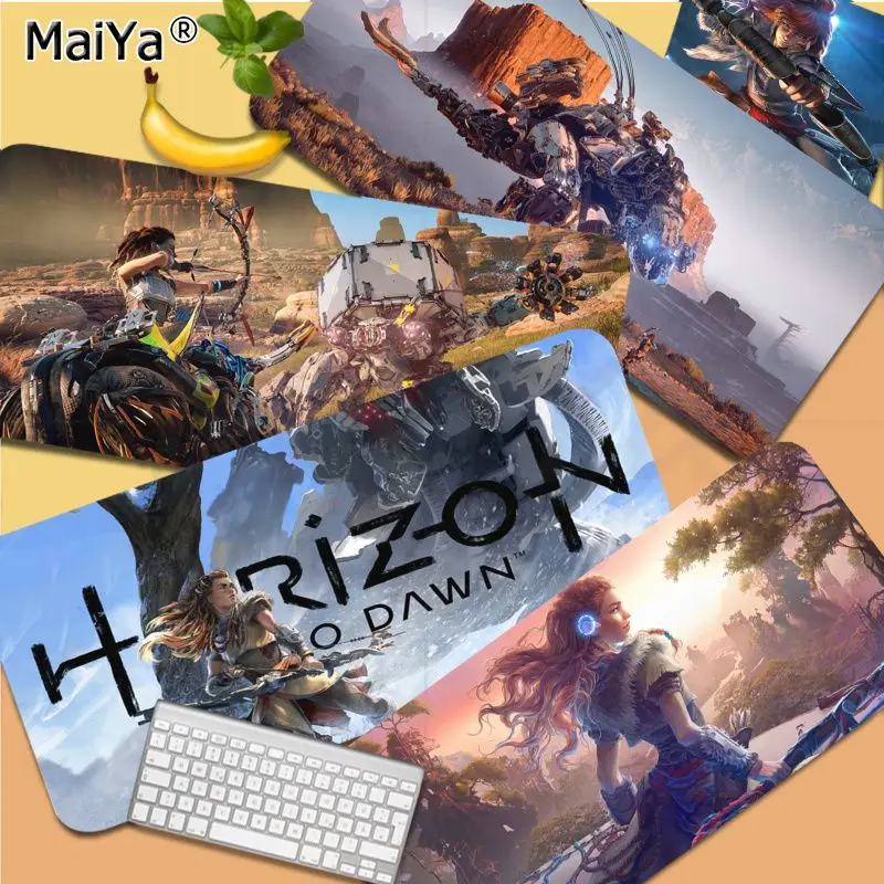 

Horizon Zero Dawn Mousepad Beautiful Durable Rubber Mouse Mat Pad Size for CSGO Game Player Desktop PC Computer Laptop