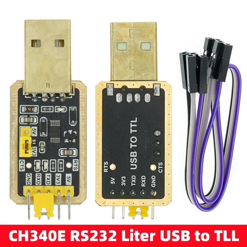 Modulo Adattatore Convertitore USB A TTL CH340G - Sostituisce PL2303, Per Arduino E Programmazione