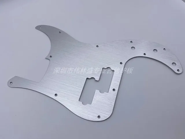 13-Hole Pickguard For 4-String Precision Bass - PB P Bass Scratch Plate, Celluloid