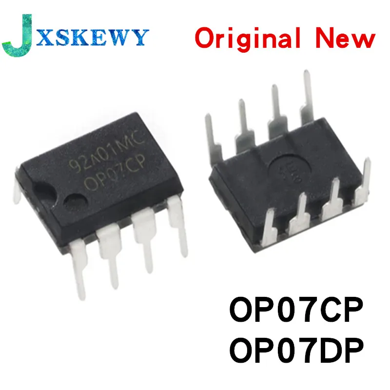 10Pcs Op07Cp Dip8 Op07 Op07Dp Dip Dip-8 New And Original Ic