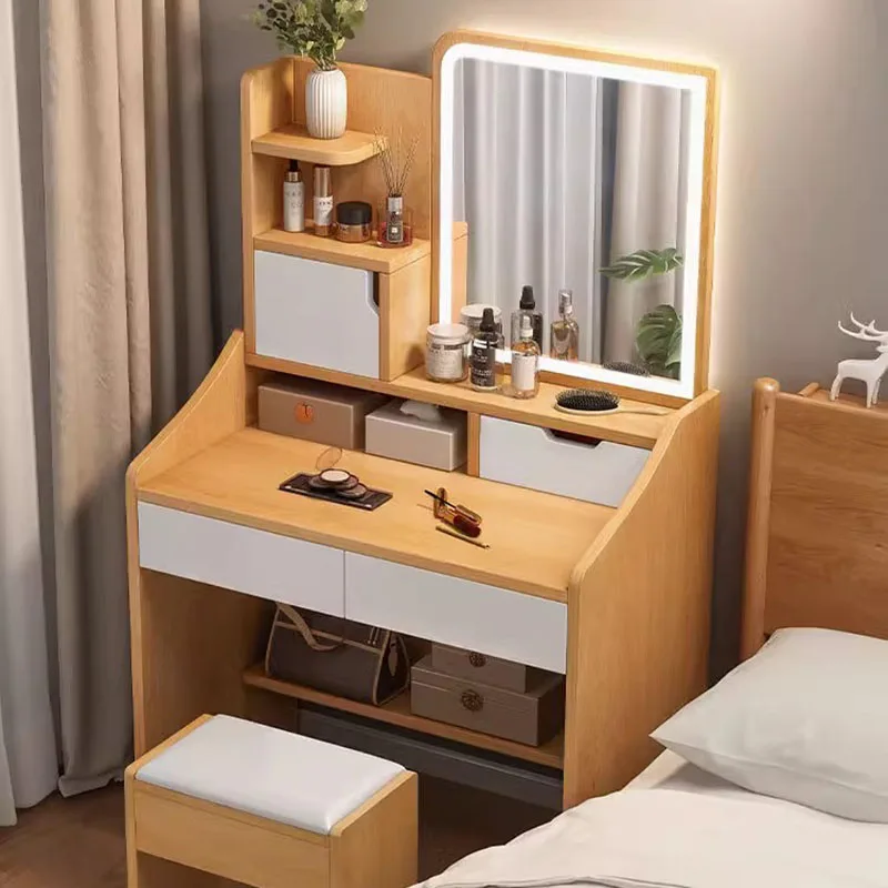 Mensola Per Ufficio Specchiera Specchio Per Trucco Organizzatore Per Cassetti Vestiti Da Comodino Tavolo Da Toeletta Da Pranzo Mobili Per Camera Da Le