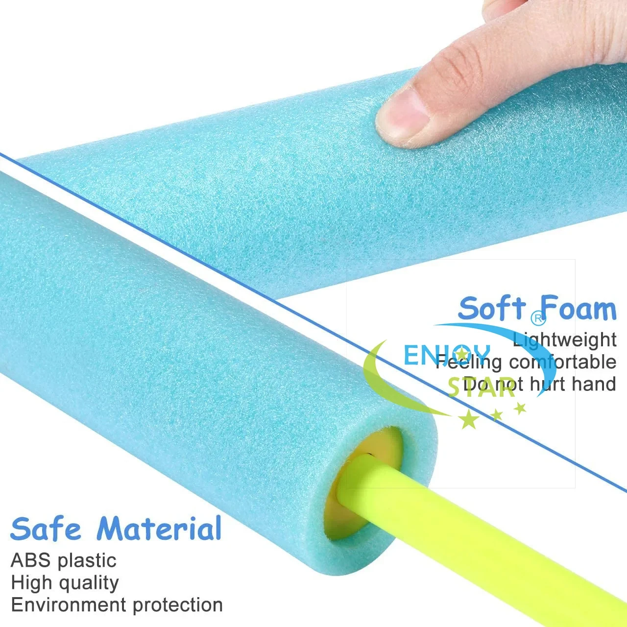1Pc Children Summer EVA Foam Water Gun Squirt Beach Toys Water Blaster for Kids Shooter Portable Summer Swimming Pool Toys 30ft 3