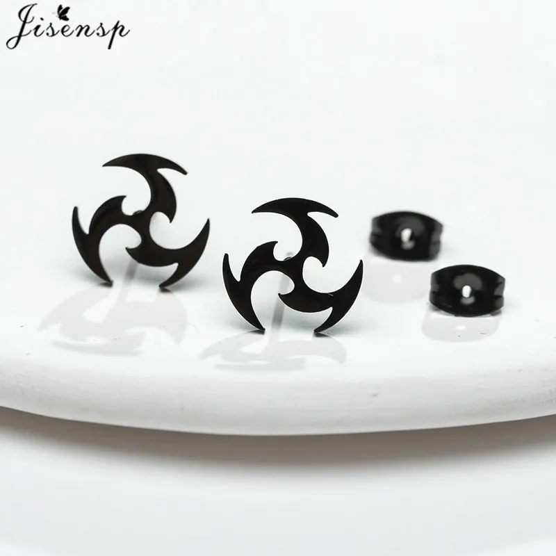 2026 Edelstahl-Ohrringe für Damen und Herren, Geometrische Runde Herz- und Kaulquappen-Formen, Corgi-Hund Ohrstecker, Modeschmuck Pendientes – Detail 29