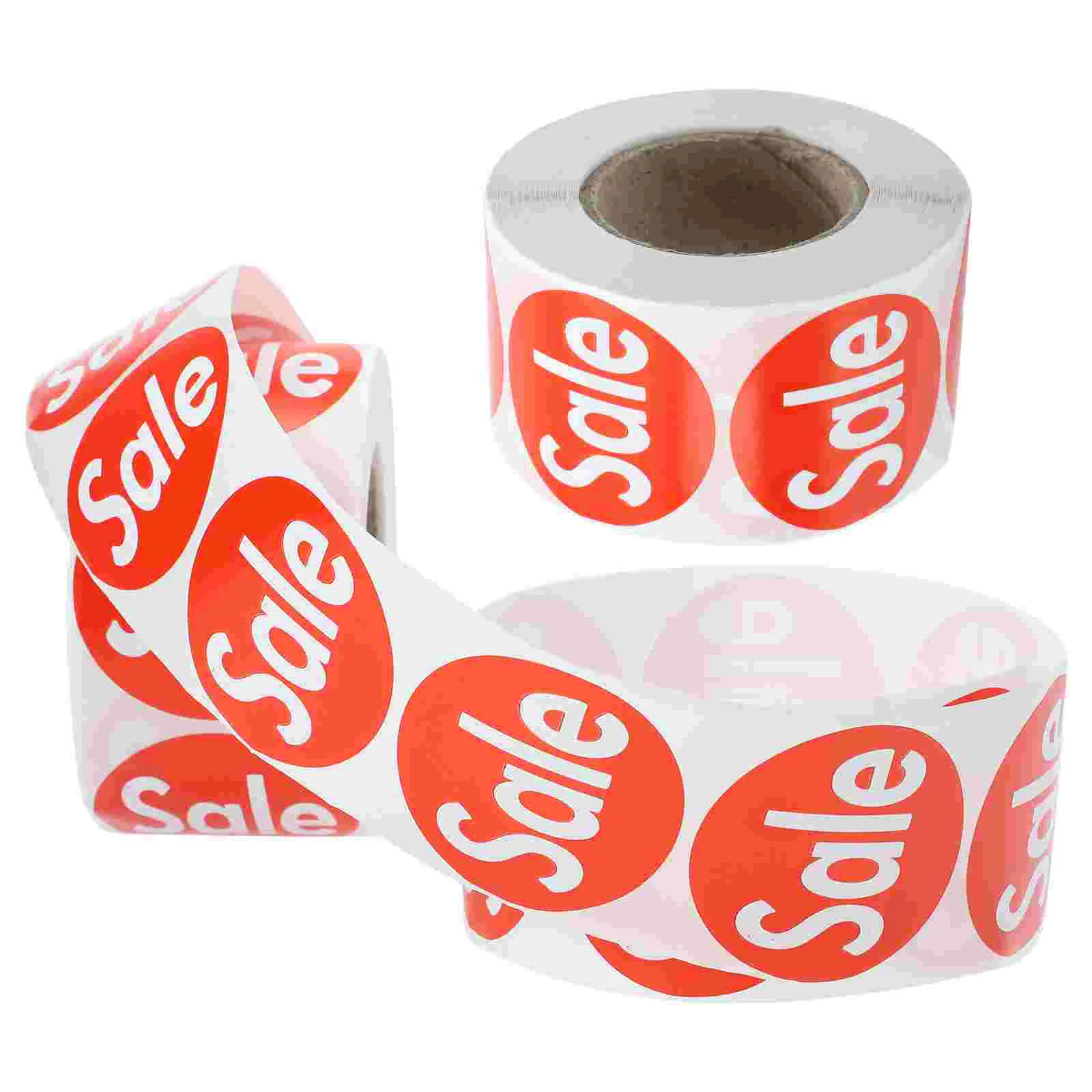 

2 Rolls Sale Labels Retail Stickers Adhesive Paper Stickers Sale Label for Store