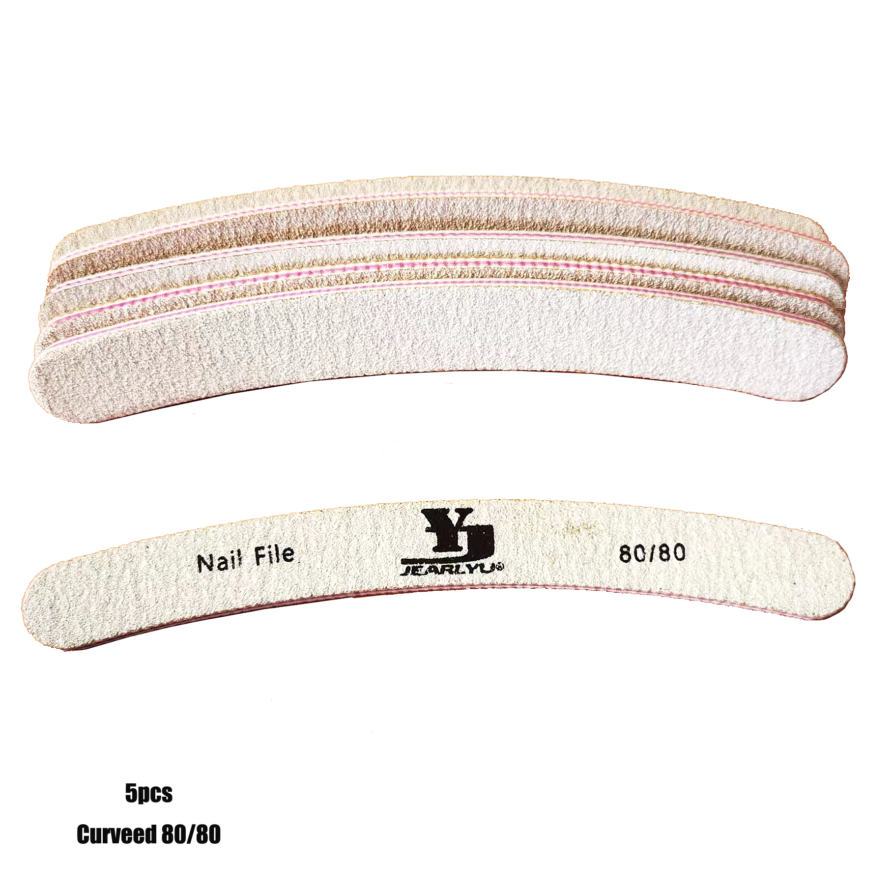 Vibrant Nail File Set - Professional Grit Sandpaper Buffers