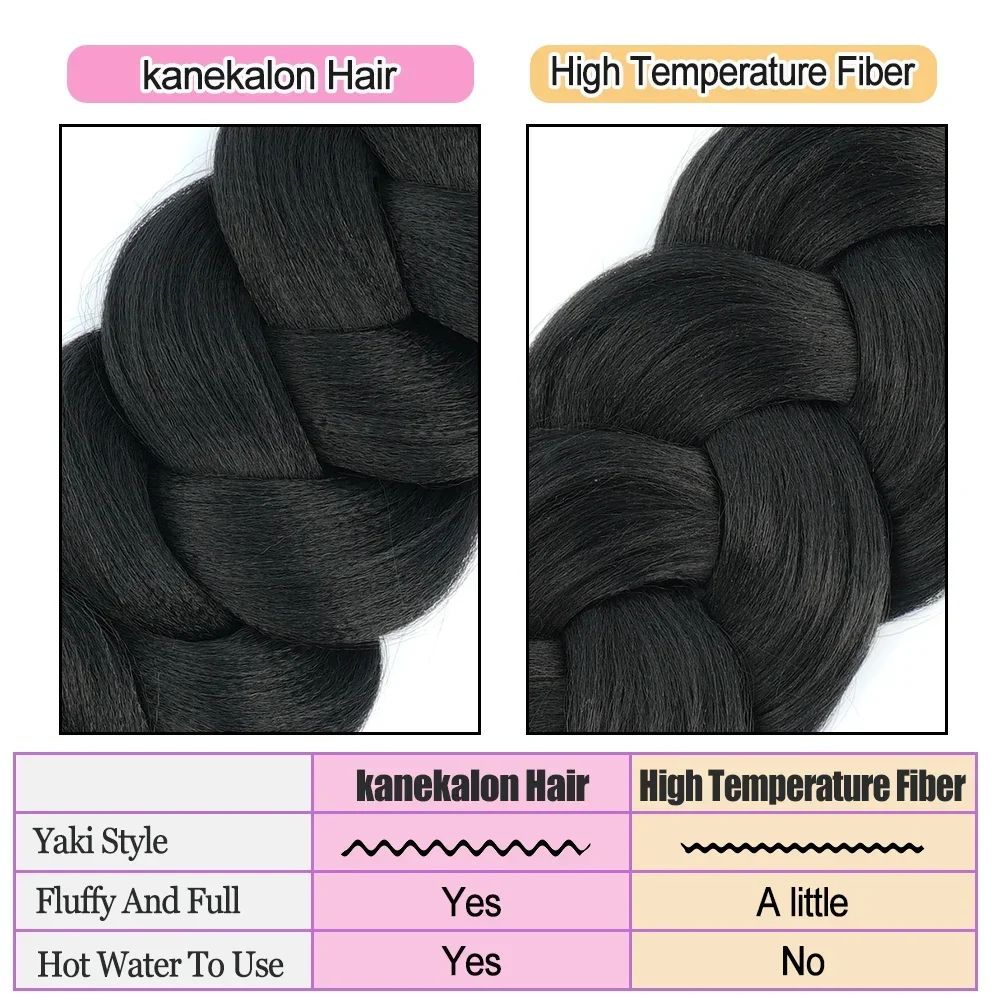2026 82 Inch Long Jumbo Braiding Hair Synthetic Braids Crochet Hair Extensions 165g Pre Stretched Braid Wholesale For Women 3