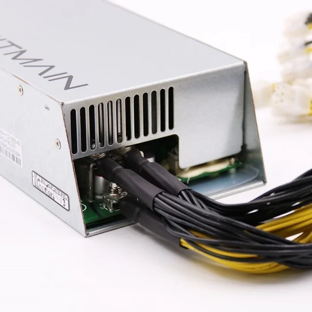 Новый серверный блок питания Bitmain APW7 PSU 1800 Вт 110 В 220 В для майнинга ASIC Antminer S9 S9i S9J S9K L3 plus z11j Antminer Z15 5