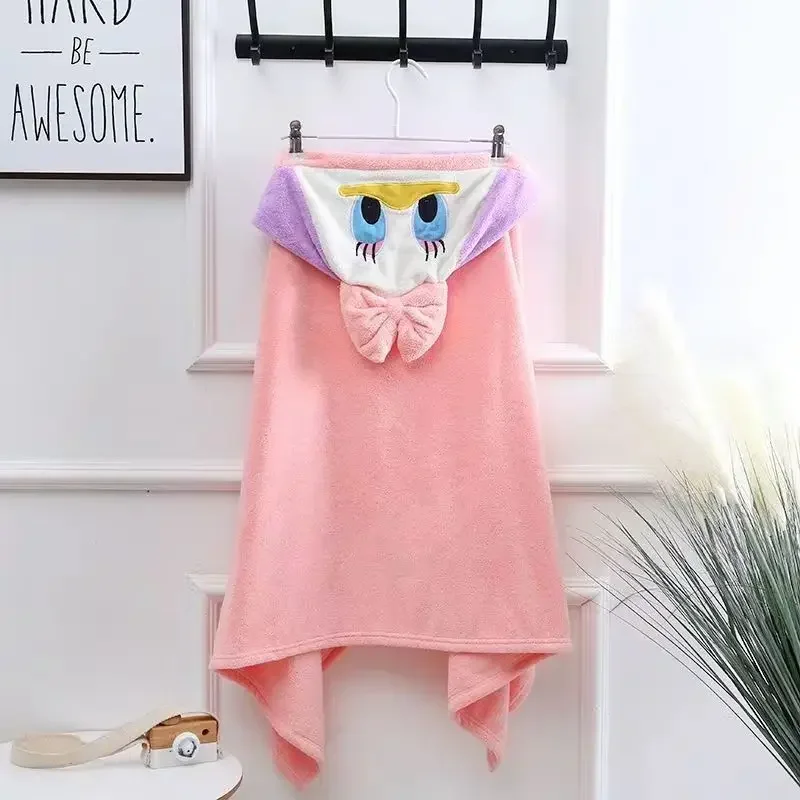 Newborn Baby Hooded Towels Toddler Super Soft Bath Towel Blanket Coral Fleece Kids Bathrobe Infant Cartoon Baby Stuff bath towel,baby towel,baby bathrobe