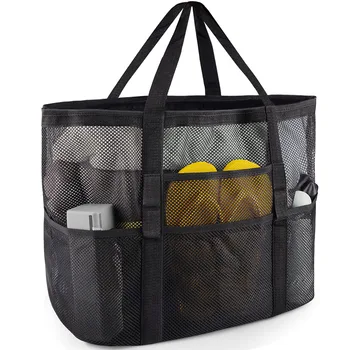 Large Mesh Beach Tote Bag 1