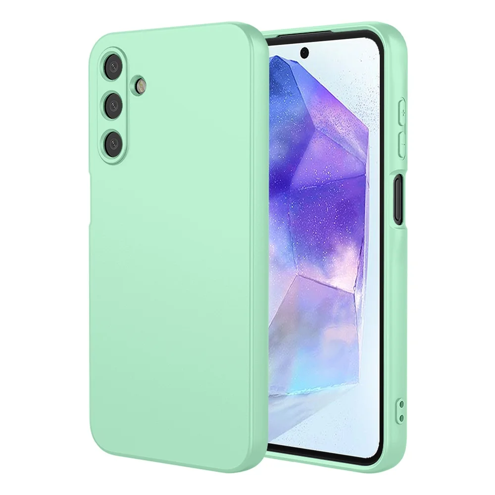 Liquid Silicone Rugged Armor Case with Microfiber Lining - Protective Rubber Cover